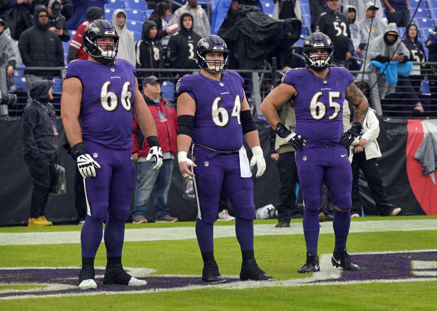 Baltimore Ravens Offensive Line 2023