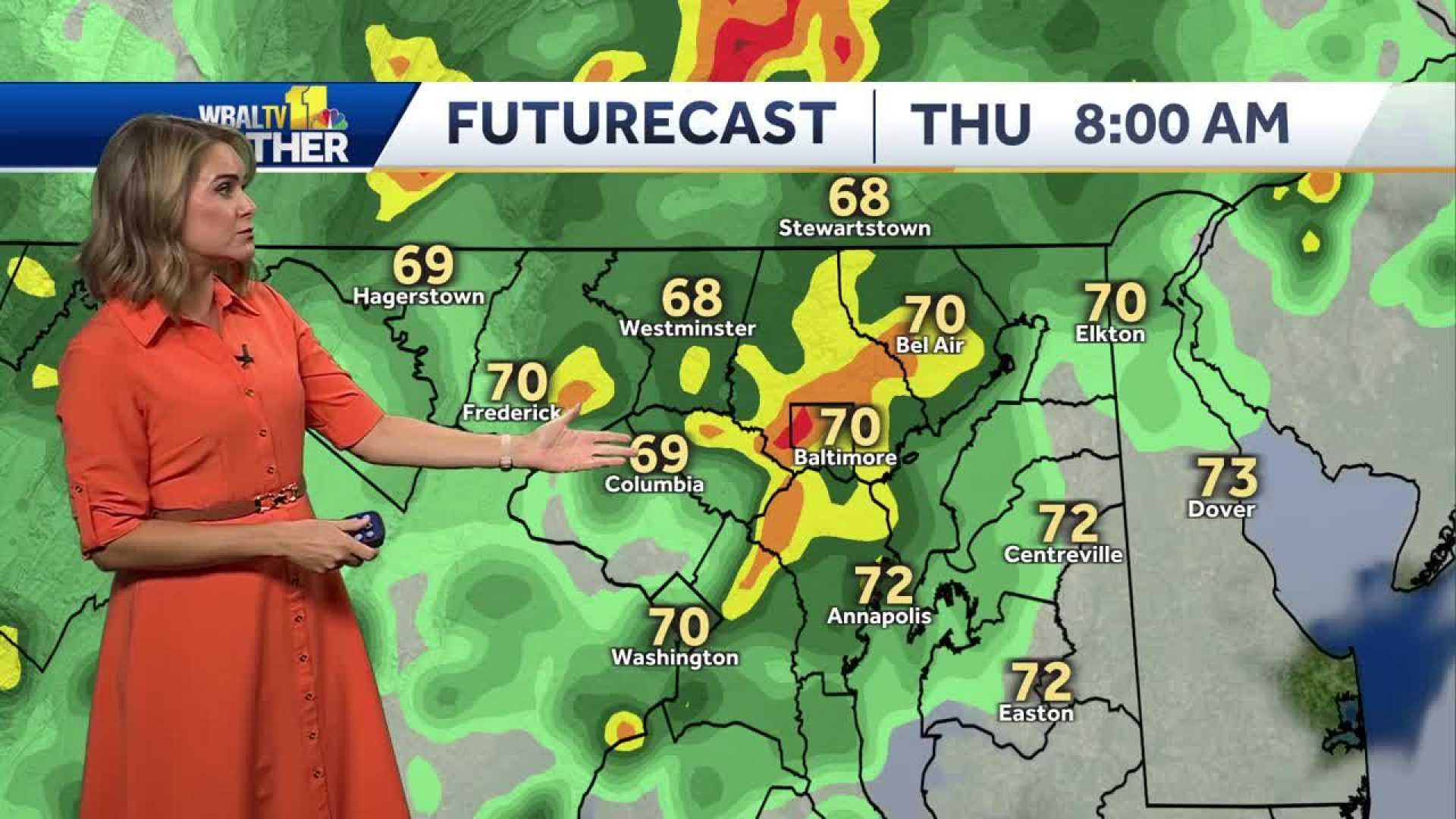 Baltimore Thunderstorms Weather Forecast