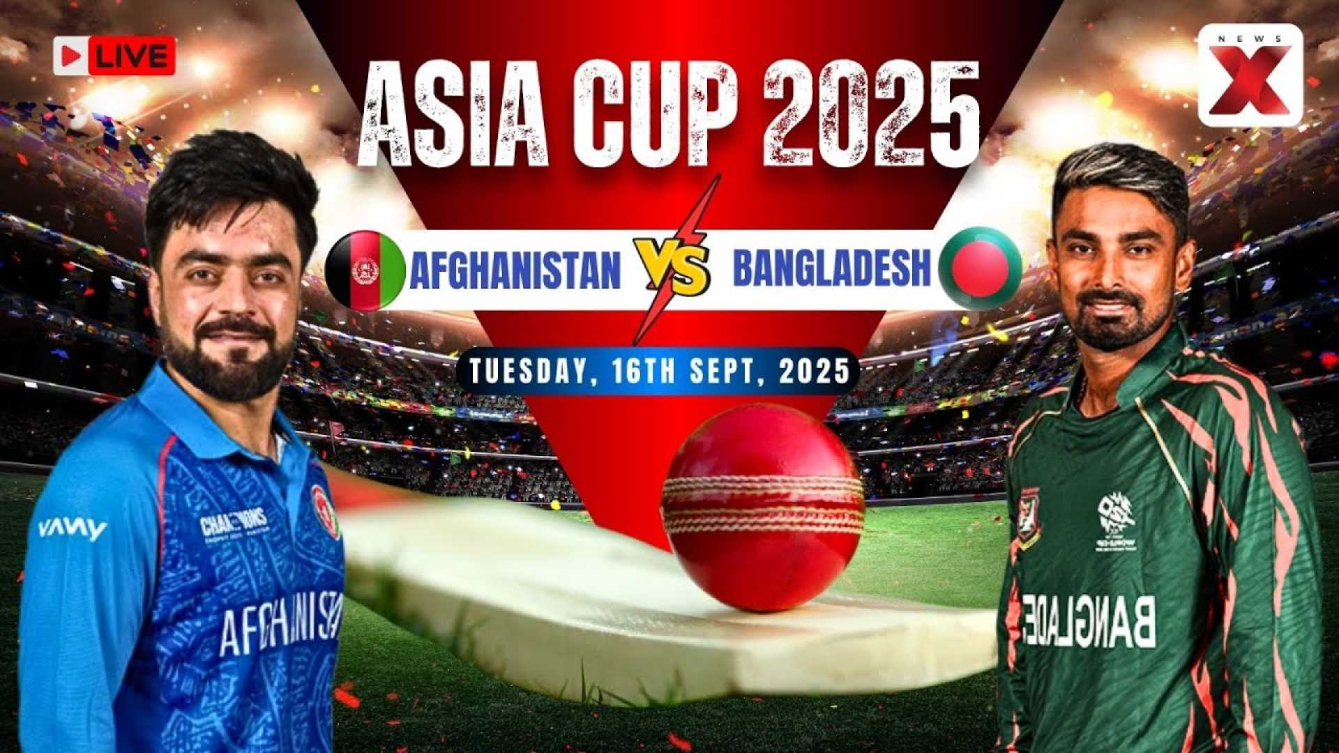 Bangladesh Vs Afghanistan Asia Cup 2025
