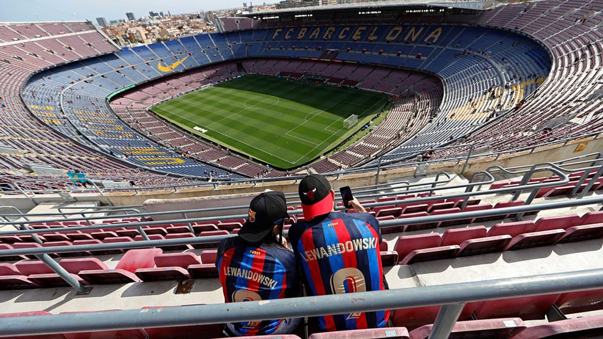 Barcelona Camp Nou Stadium La Liga Match