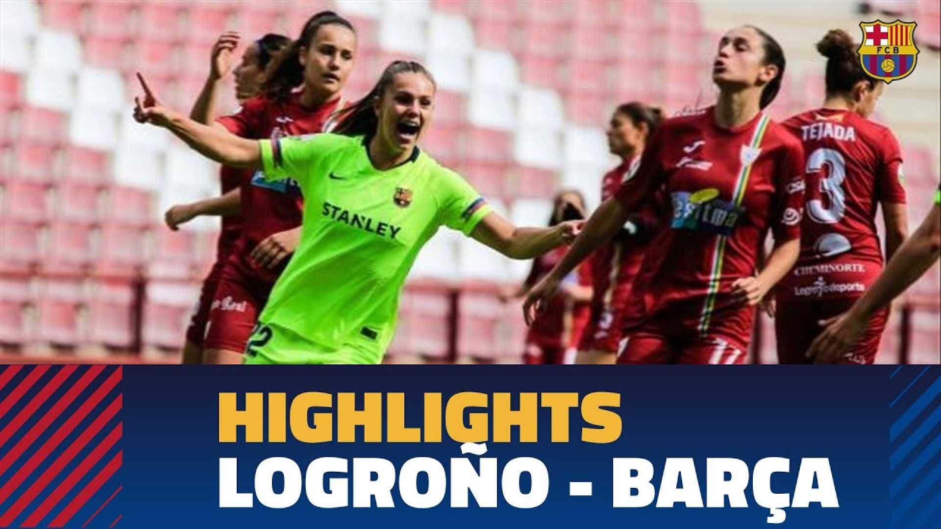 Barcelona Logroño Football Match