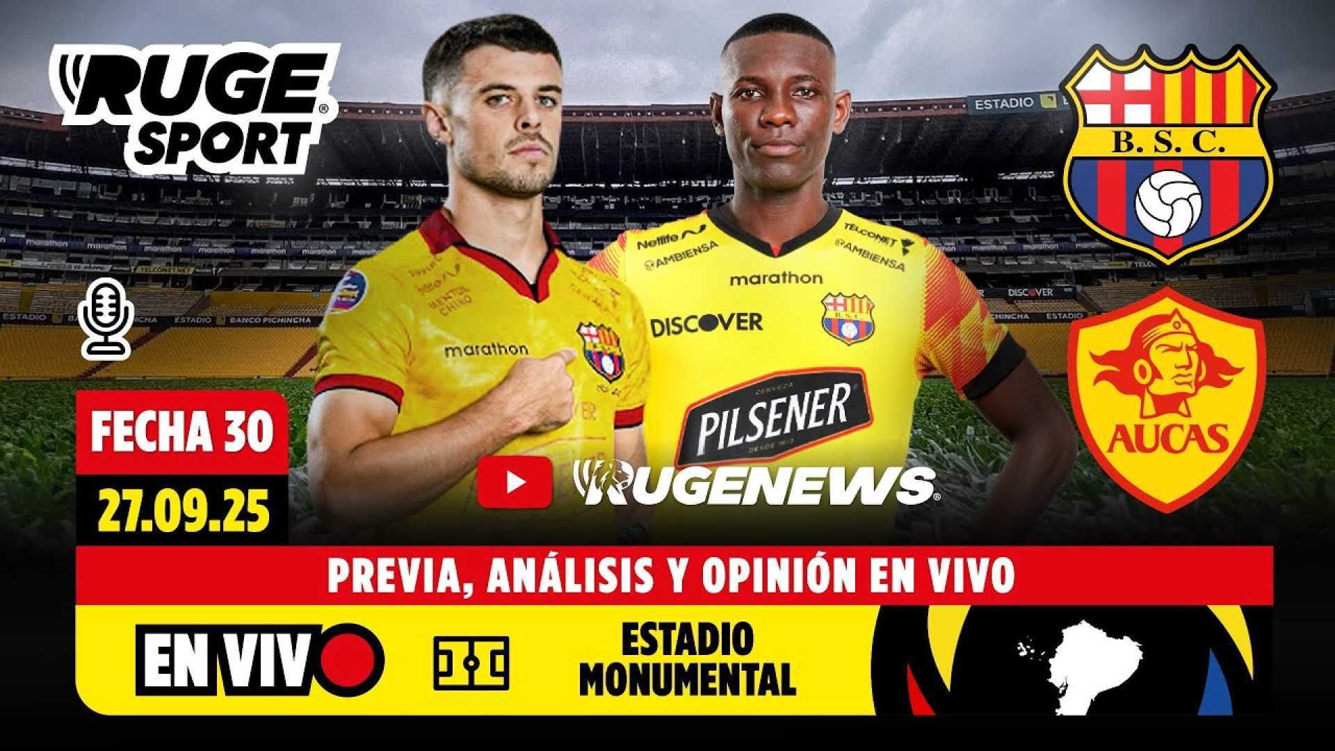 Barcelona Sc Aucas Soccer Match