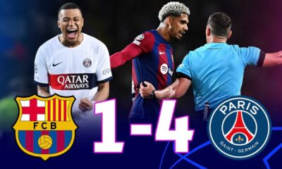 Barcelona Vs Paris Saint Germain Soccer Match
