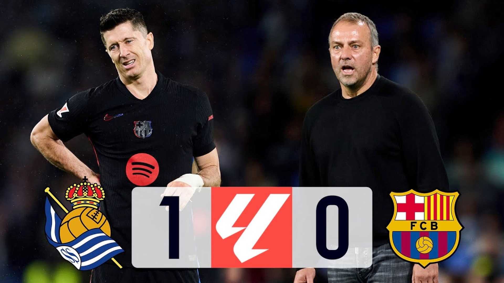 Barcelona Vs Real Sociedad Football Match