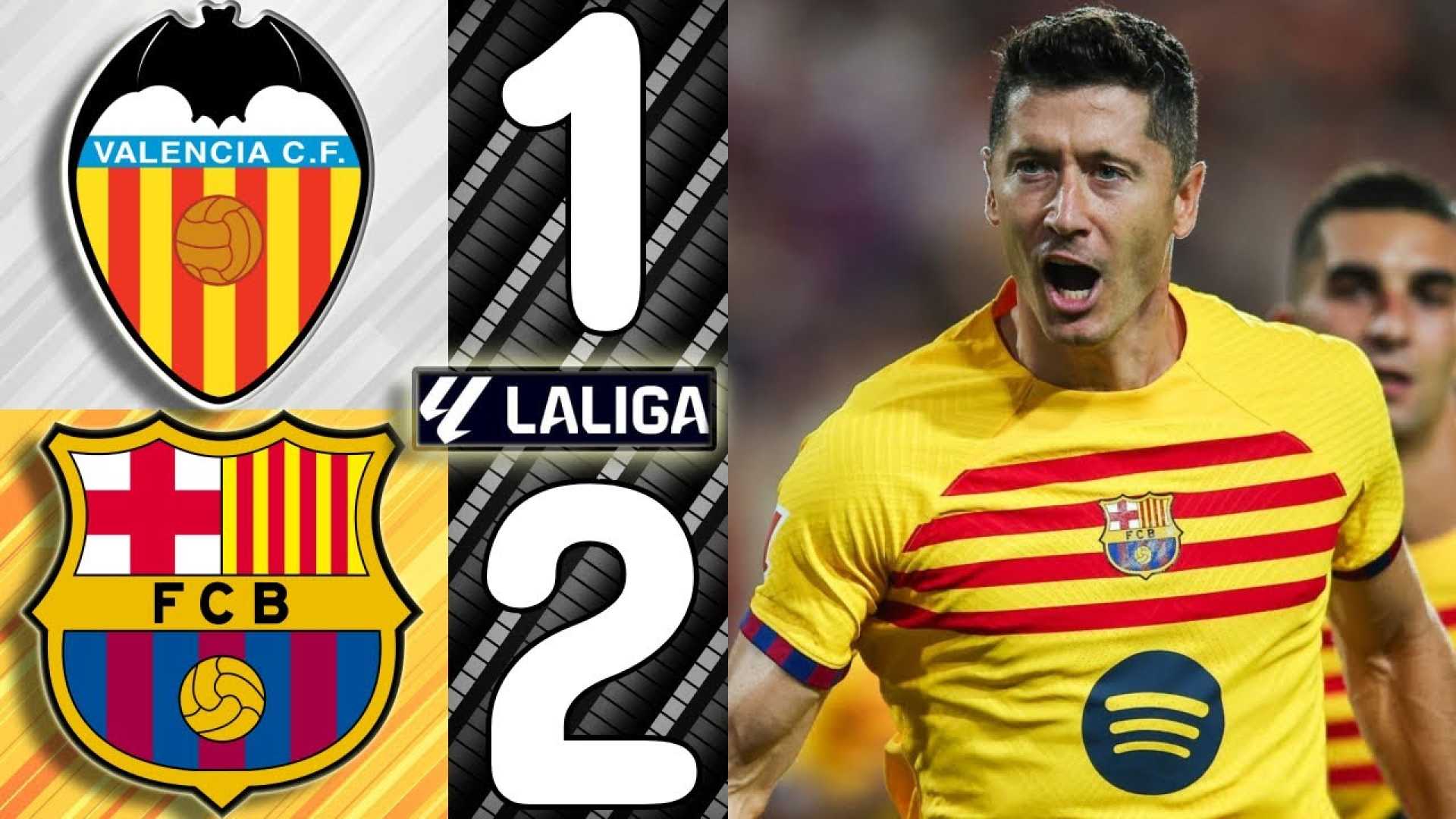 Barcelona Vs Valencia Liga Match 2025