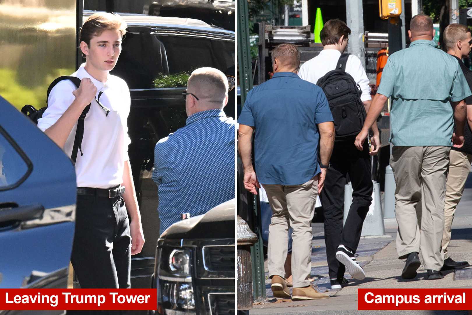 Barron Trump Nyu Campus