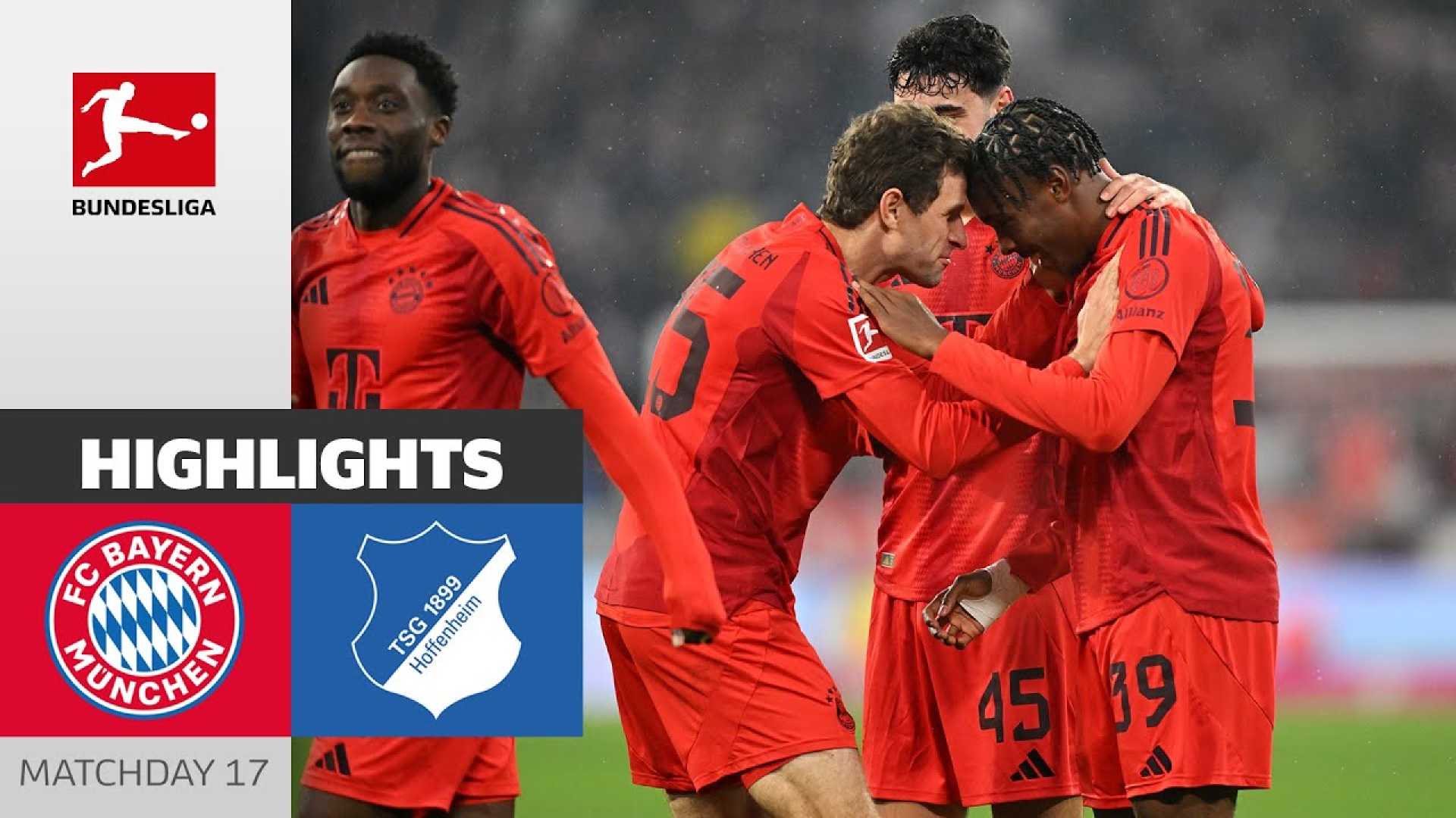 Bayern Munich Tsg Hoffenheim Bundesliga Match