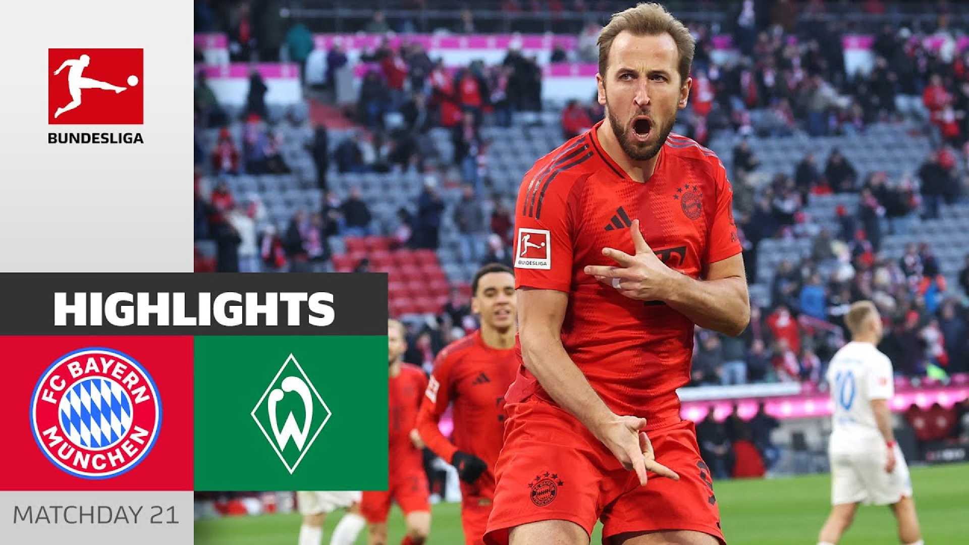 Bayern Munich Vs Werder Bremen Match Highlights