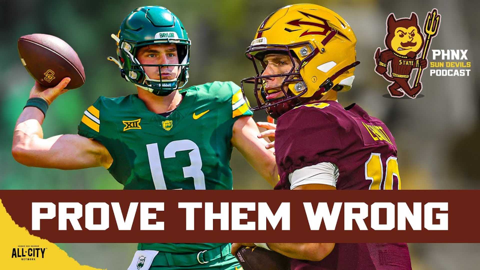 Baylor Bears Arizona State Sun Devils College Football