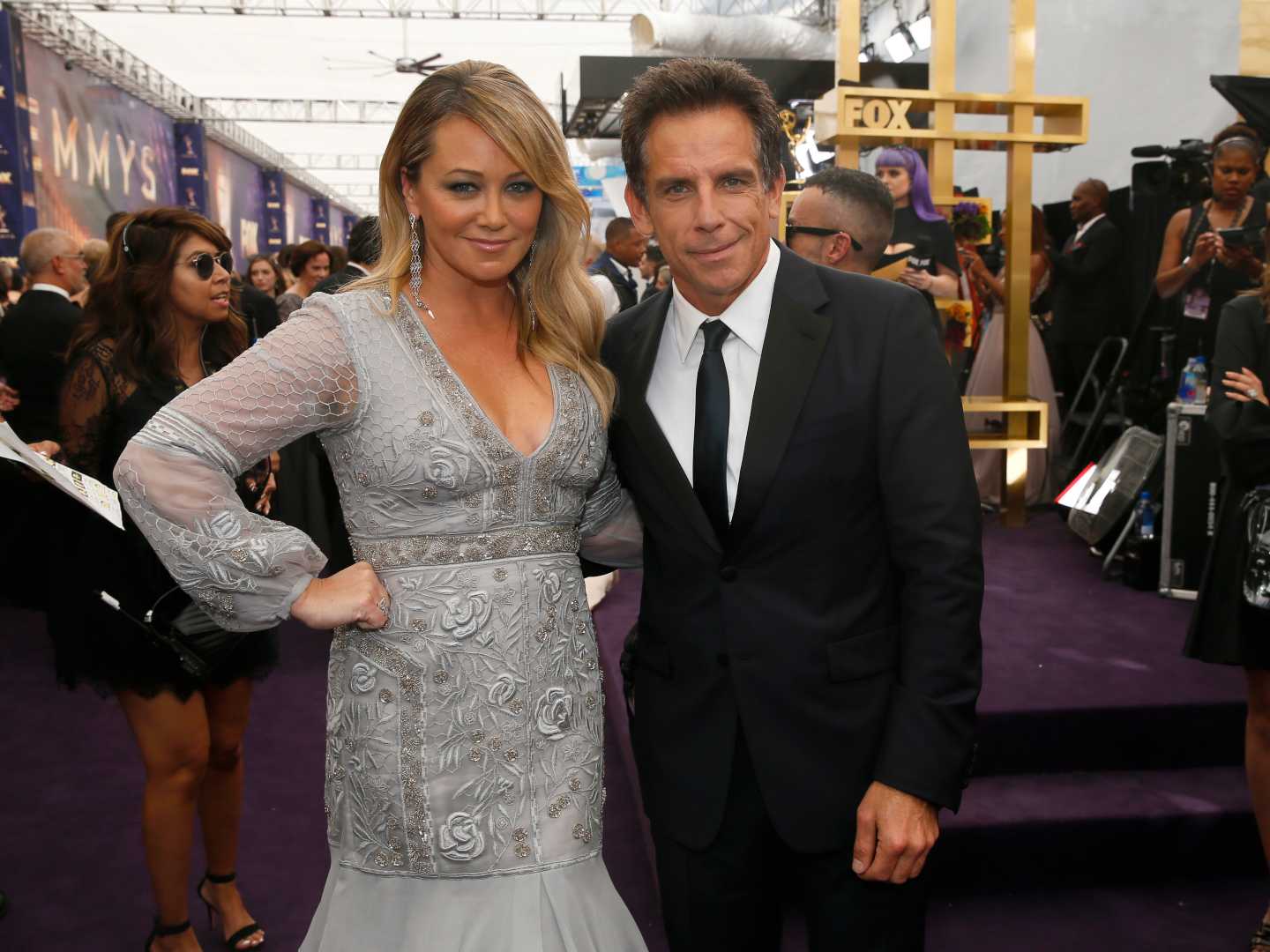 Ben Stiller Christine Taylor Reconciliation 2025 Emmys