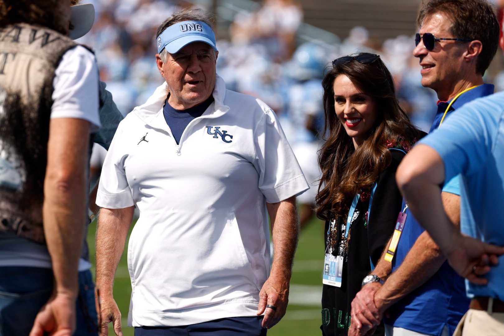 Bill Belichick Jordon Hudson Unc Football