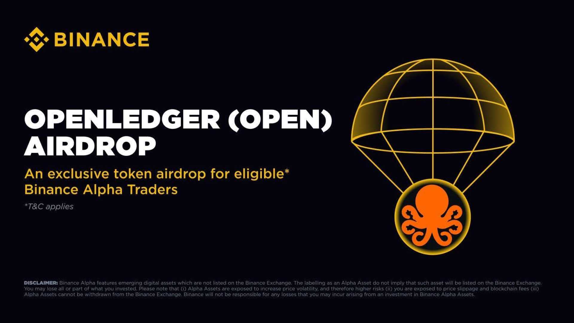 Binance Openledger Blockchain News