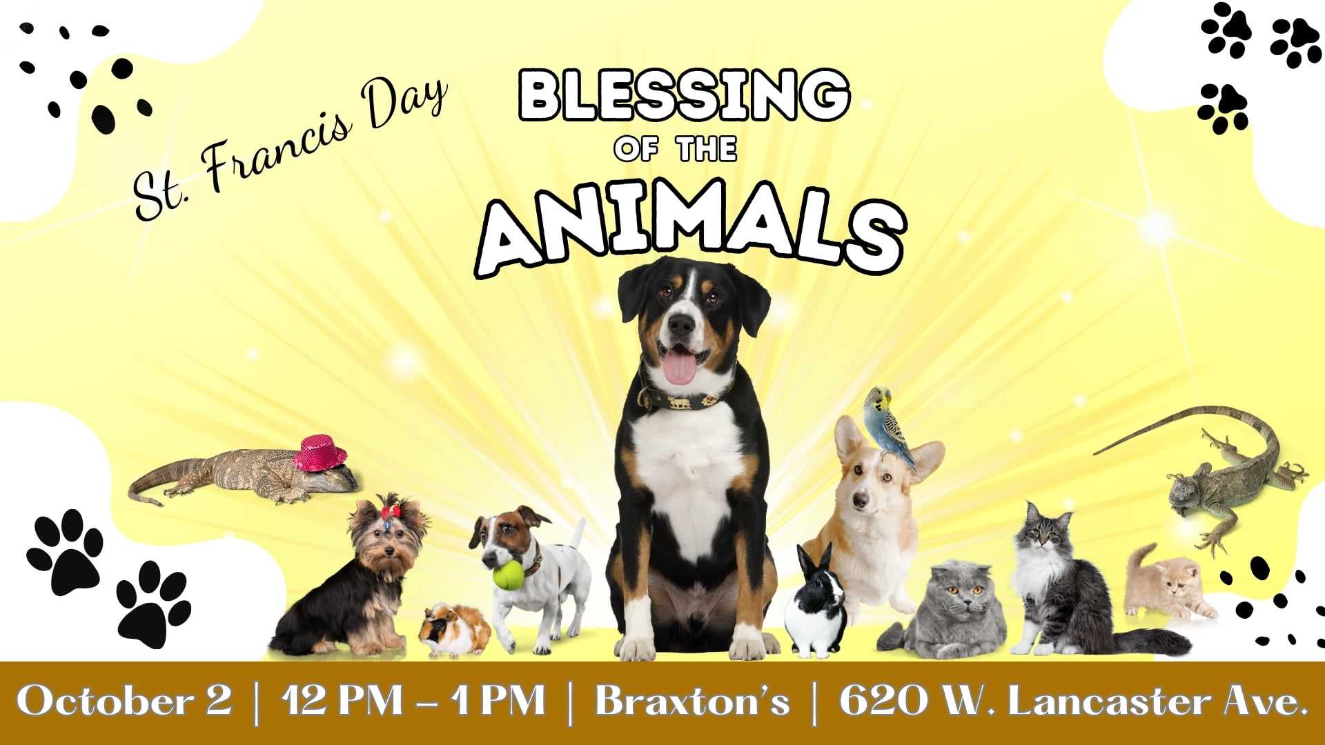 Blessing Of The Animals Event