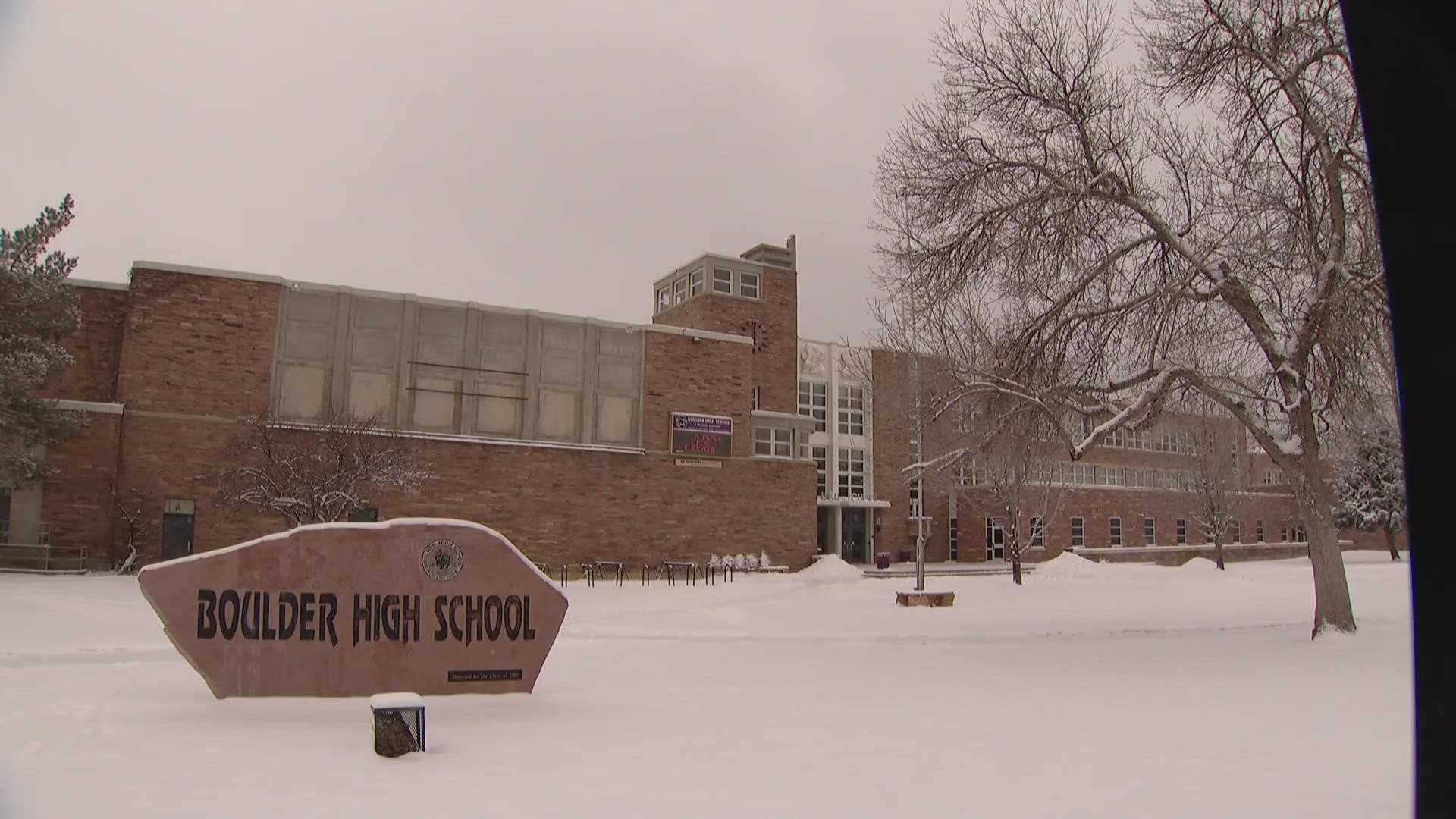Boulder Colorado Schools Lockdown