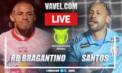 Bragantino Santos Soccer Match 2025