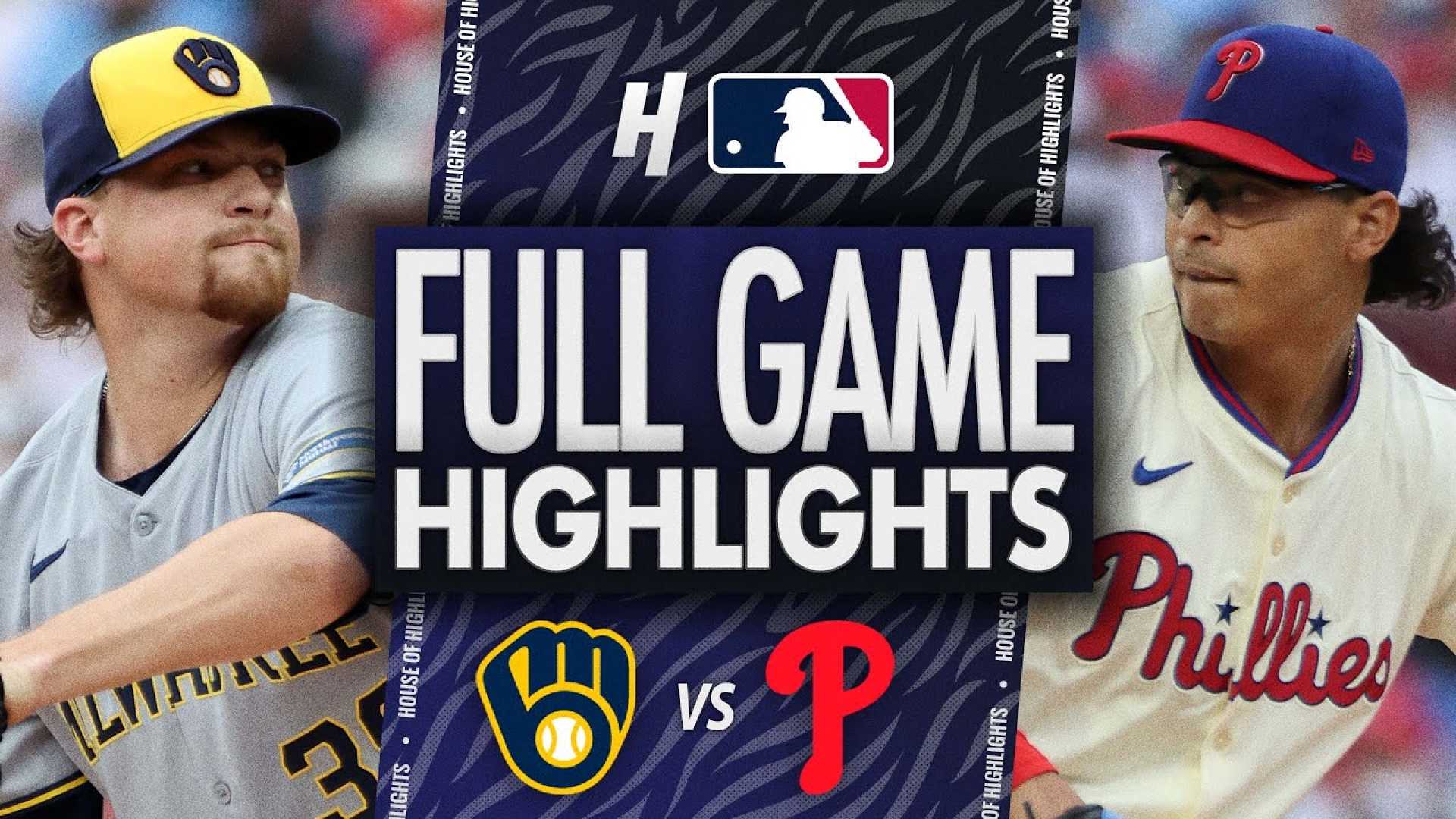 Brewers Phillies Baseball Game