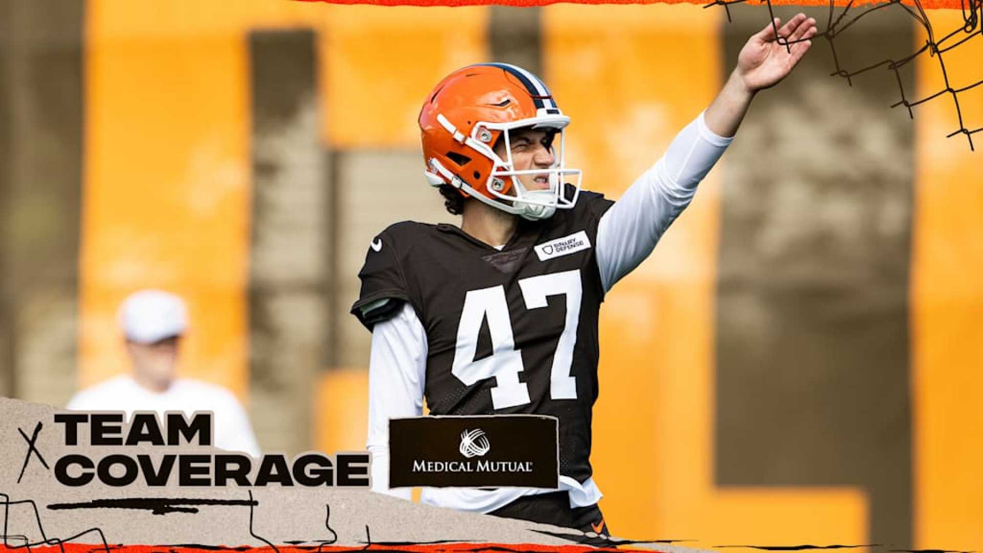 Browns Kicker Andre Szmyt Nfl Debut