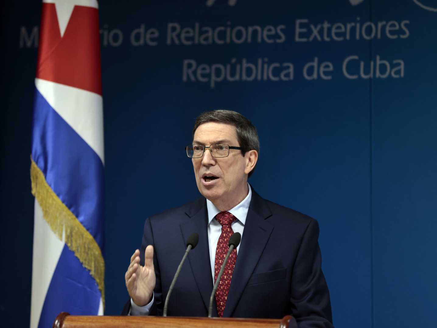 Bruno Rodriguez Press Conference Havana