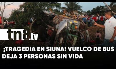 Bus Accident Nicaragua Bonanza