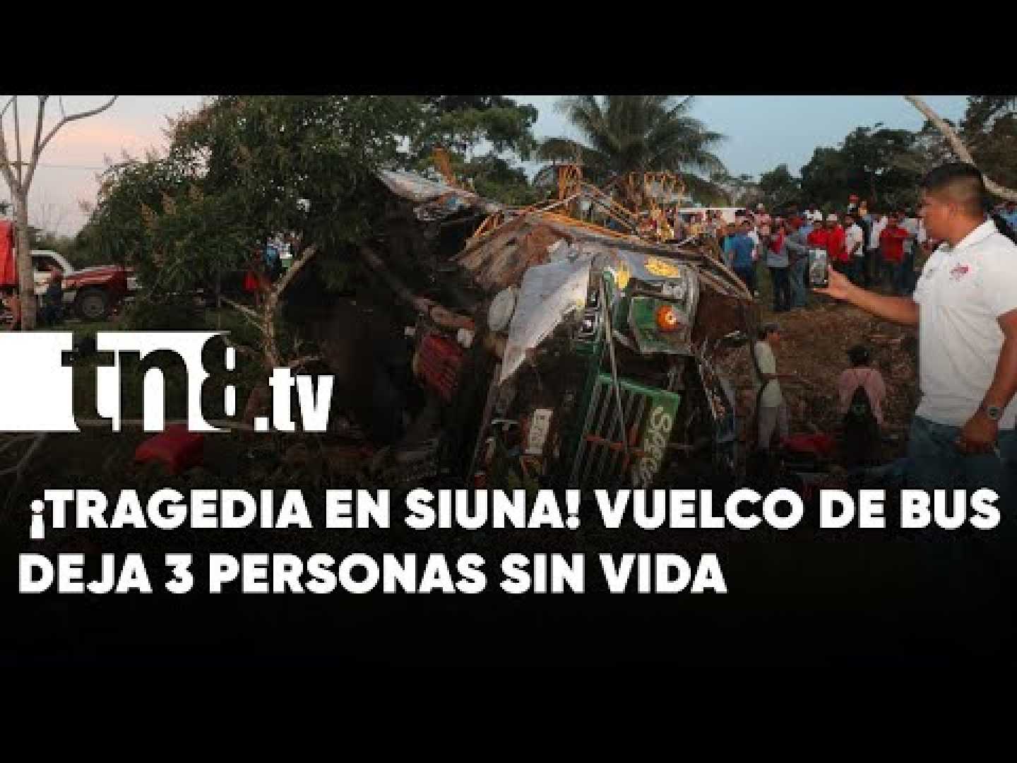 Bus Accident Nicaragua Bonanza