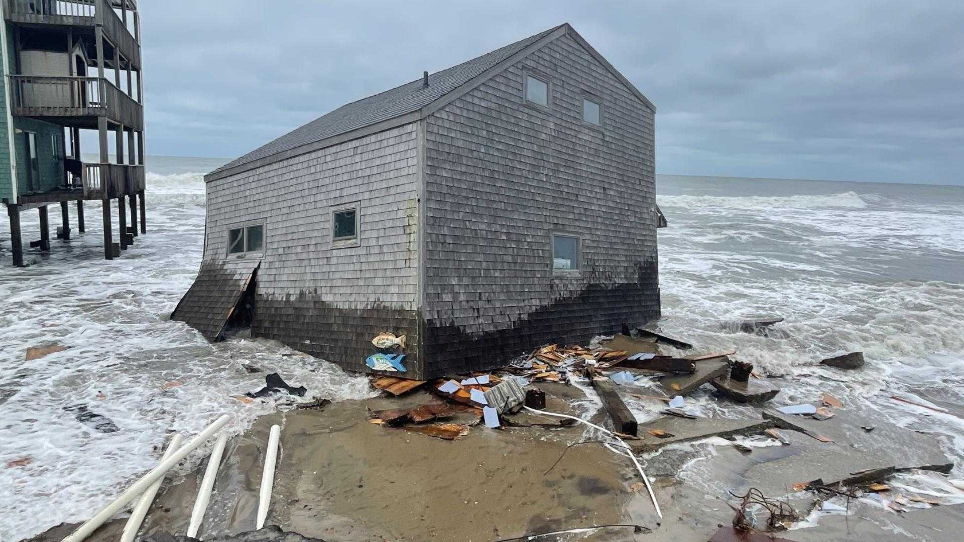 Buxton Home Collapse Outer Banks