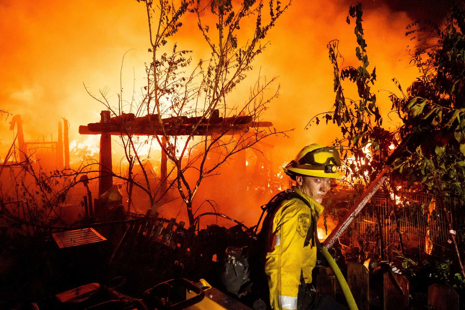 California Gold Rush Town Wildfire News