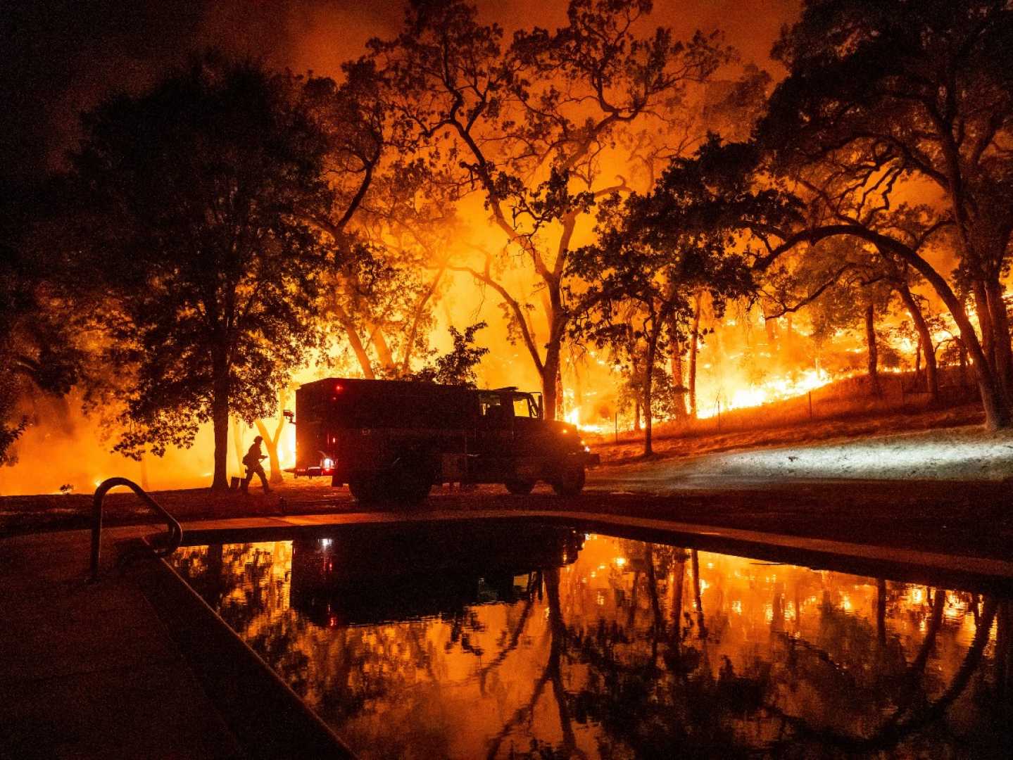 California Wildfires Lightning 2025