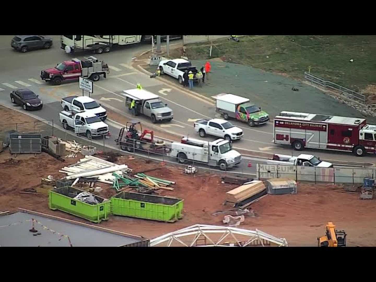 Car Crash Gas Leak Oklahoma City