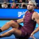 Carlos Alcaraz Tennis Match Tokyo