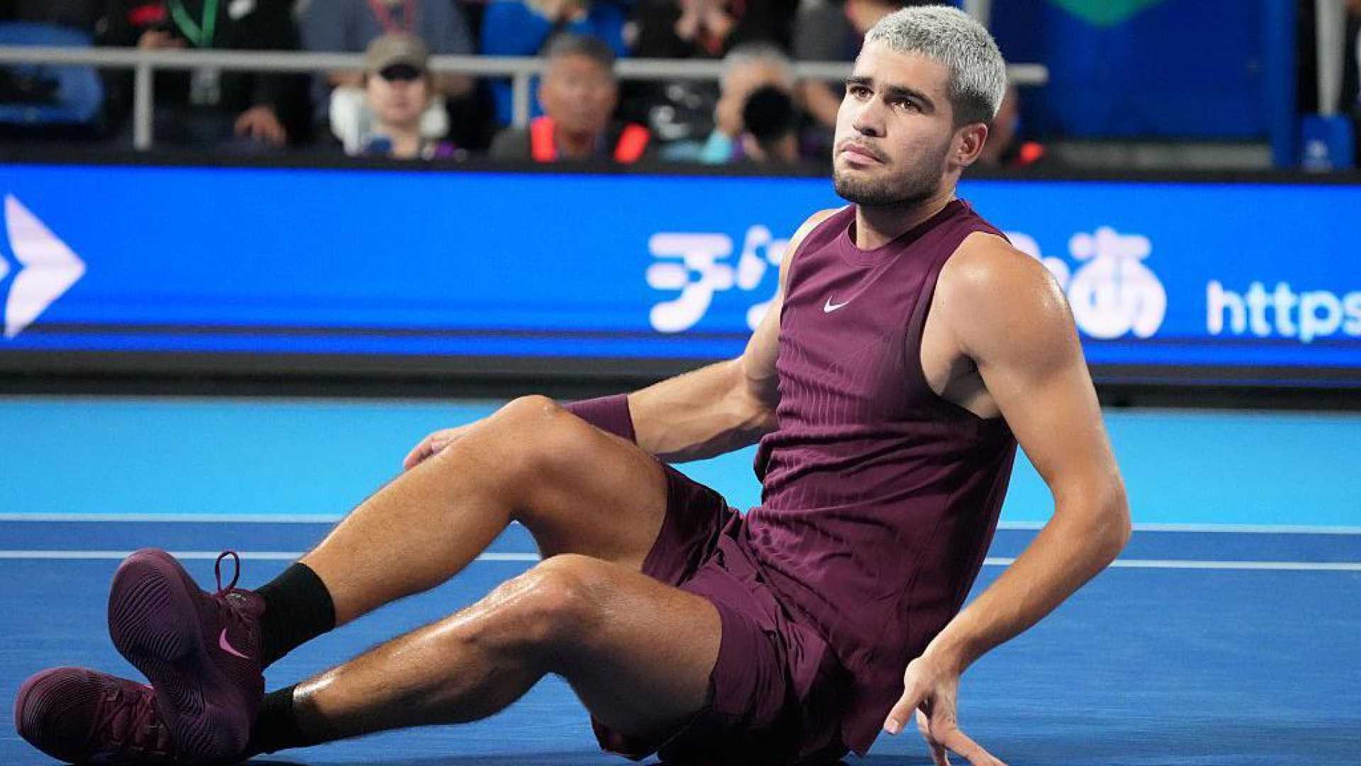 Carlos Alcaraz Tokyo Tennis Tournament