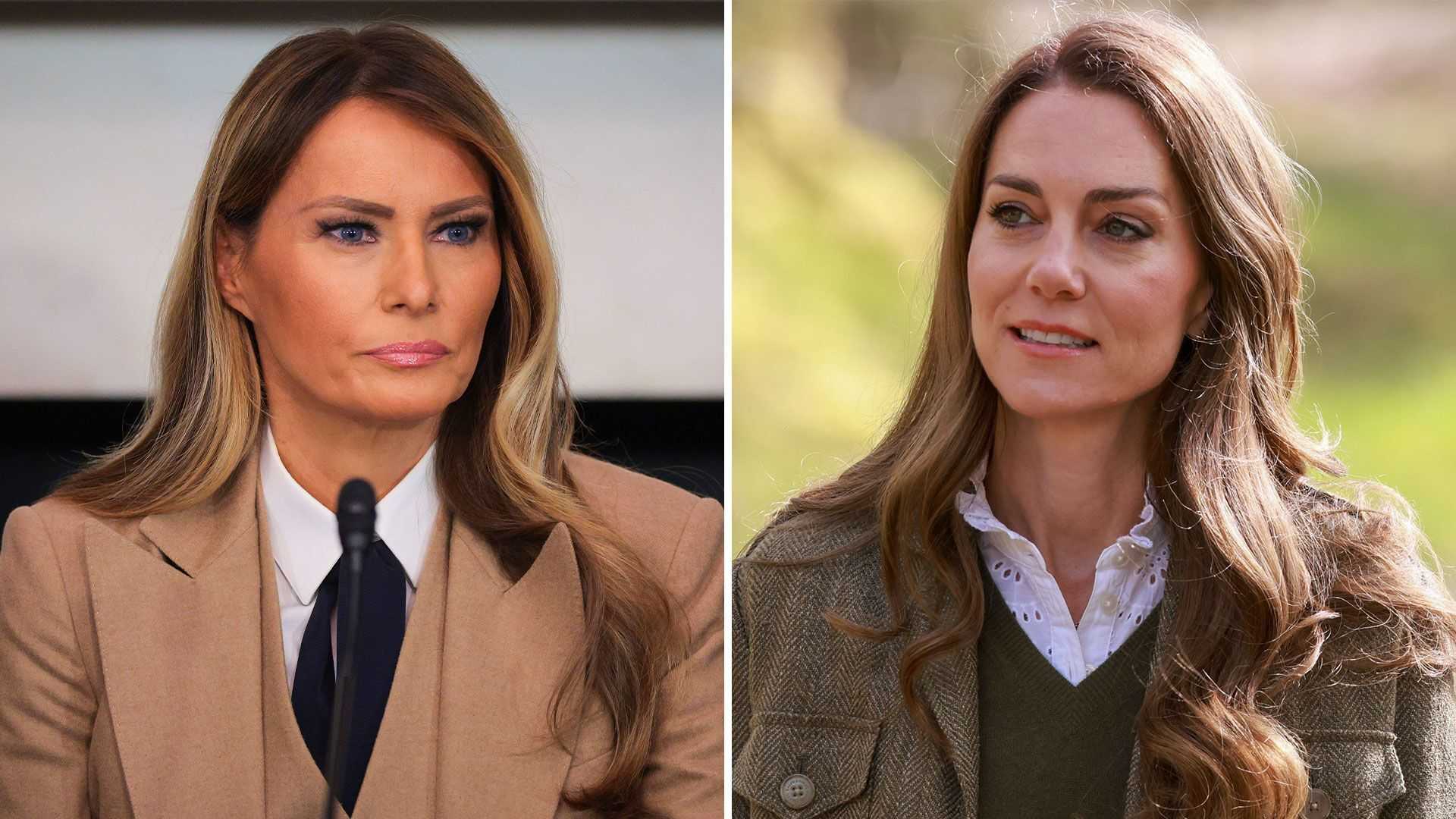 Catherine Princess Of Wales Melania Trump Joint Appearance