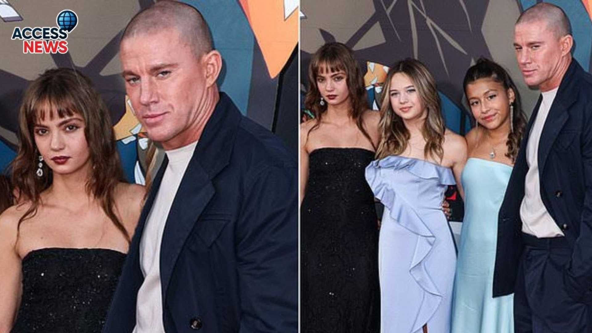 Channing Tatum Inka Williams Red Carpet Premiere