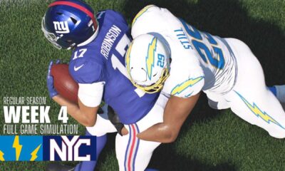 Chargers Vs Giants Nfl Game 2025