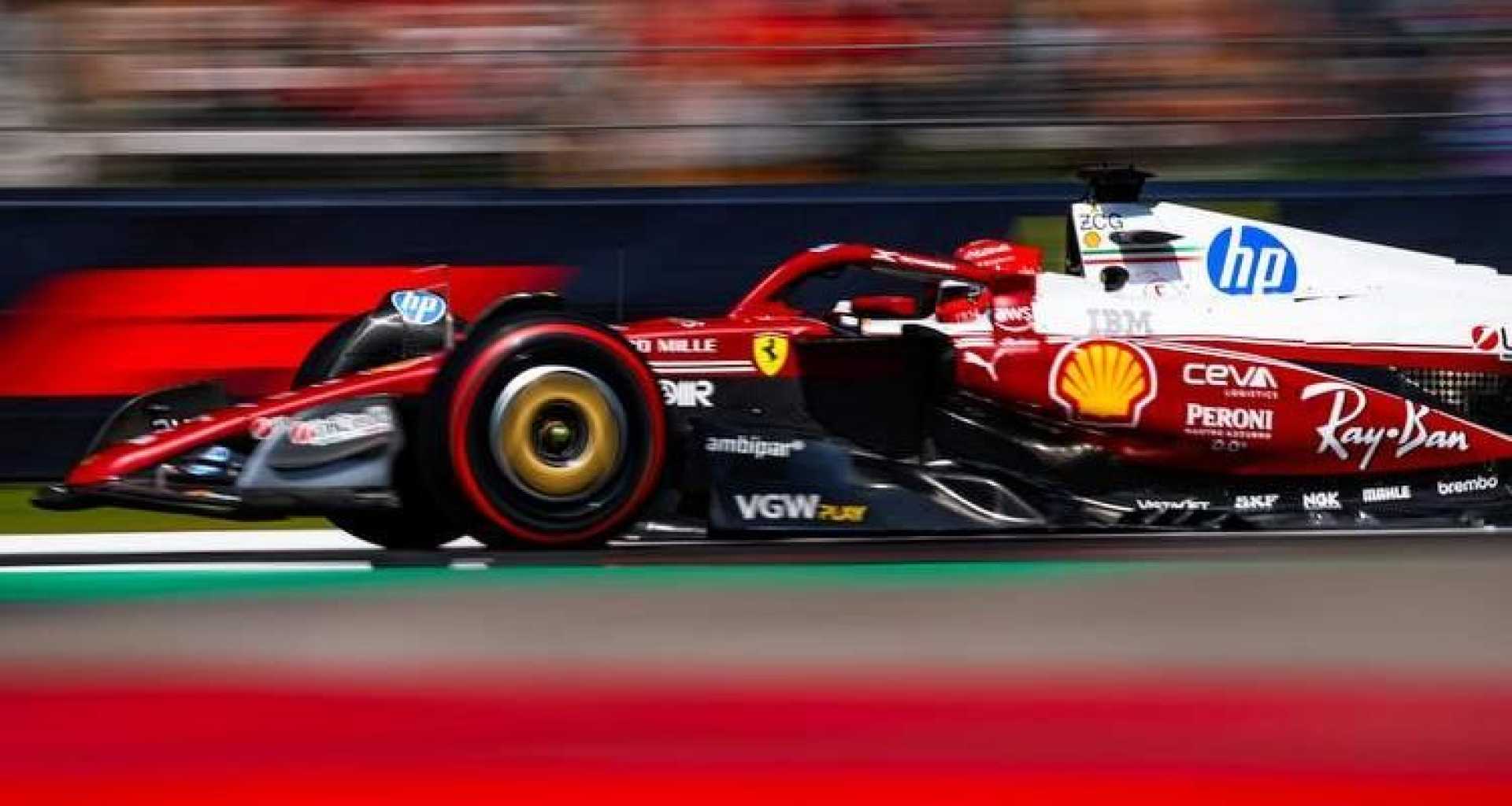 Charles Leclerc Monza Gp Qualifying