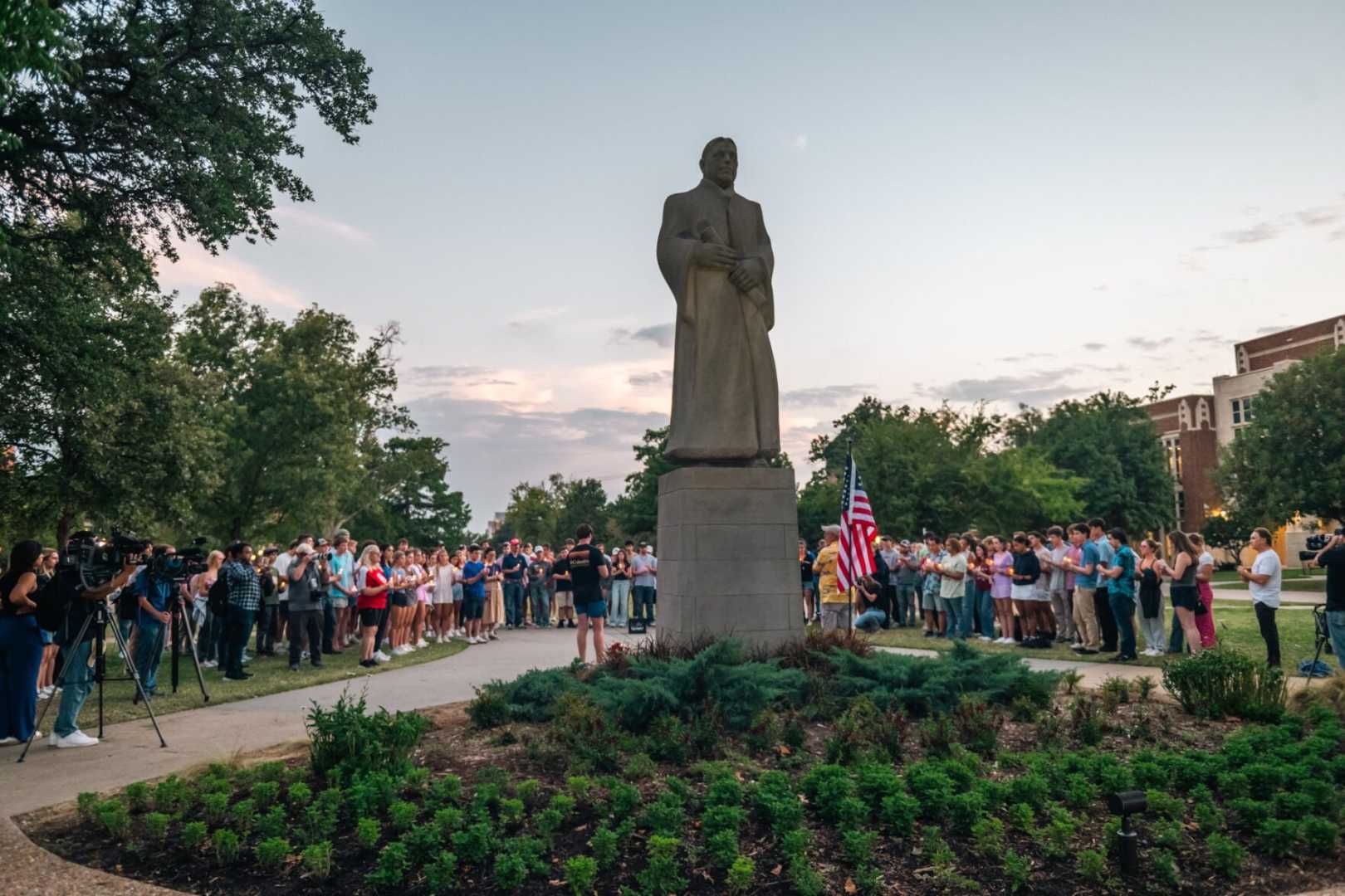 Charlie Kirk Memorial Plaza Oklahoma