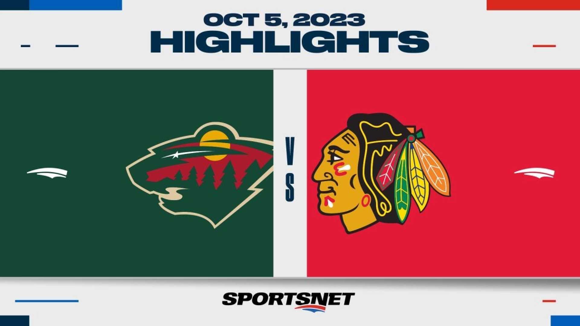 Chicago Blackhawks Vs Minnesota Wild Preseason