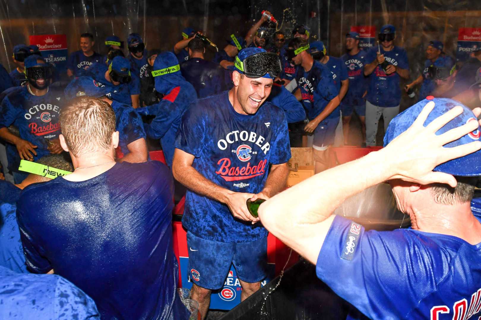 Chicago Cubs Playoff Celebration