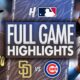 Chicago Cubs Vs. San Diego Padres Game