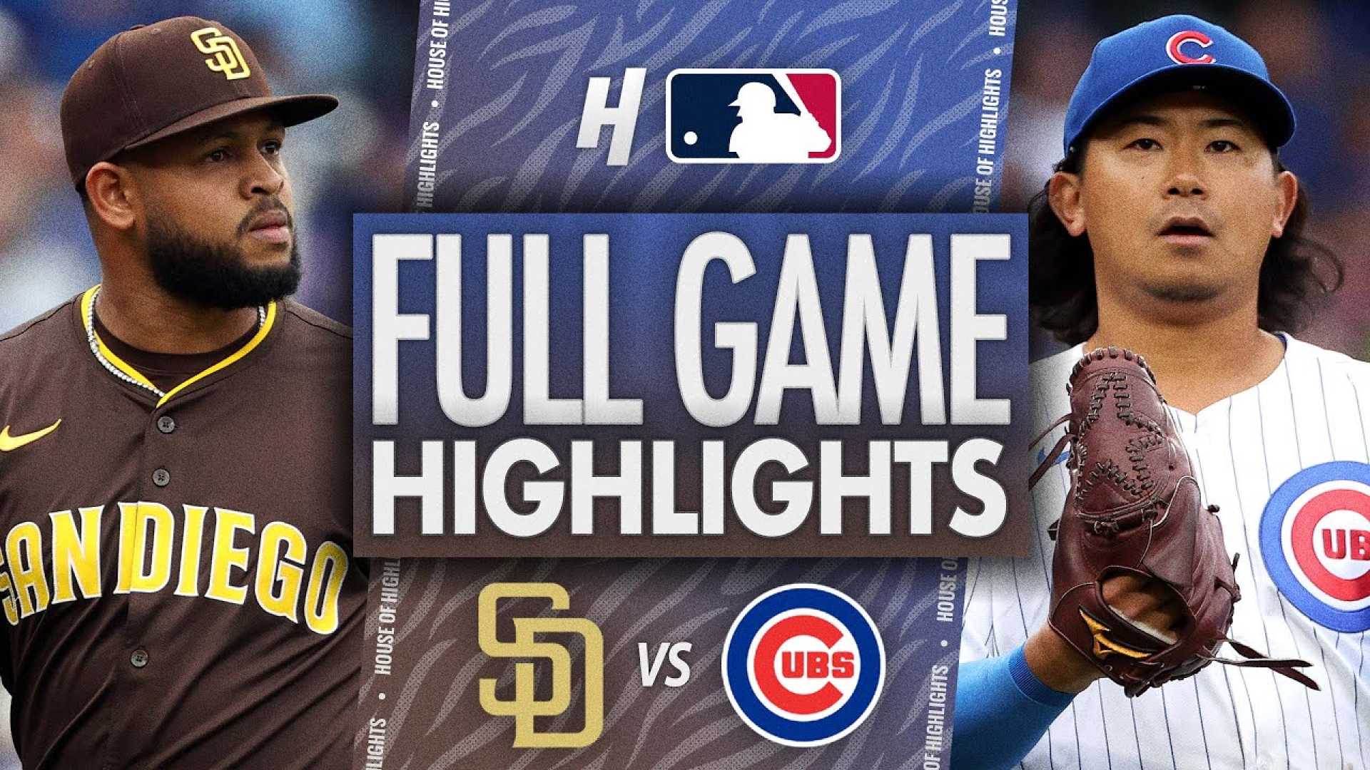 Chicago Cubs Vs. San Diego Padres Game