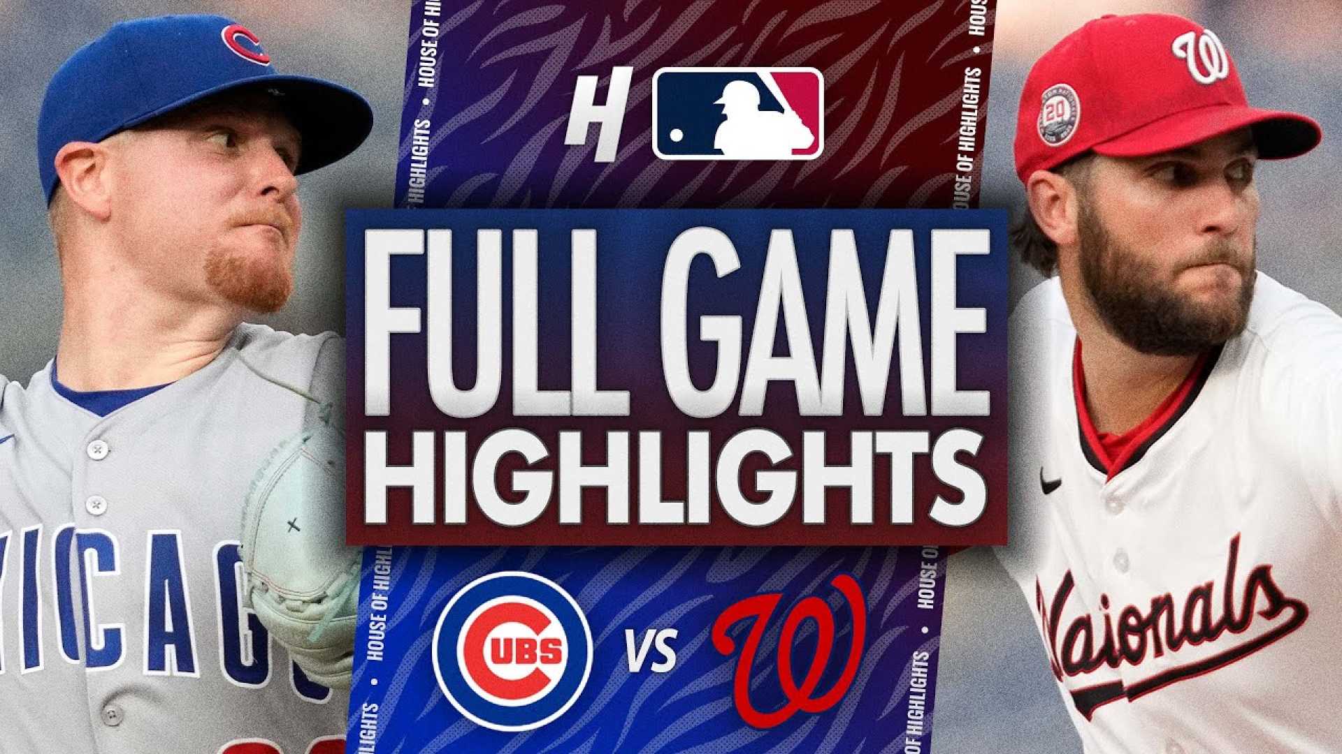 Chicago Cubs Vs Washington Nationals Baseball
