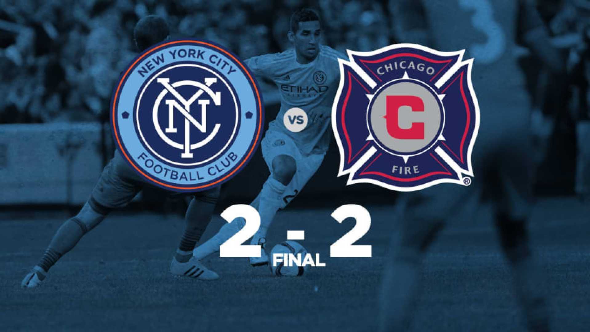 Chicago Fire Vs Nycfc Soccer Match
