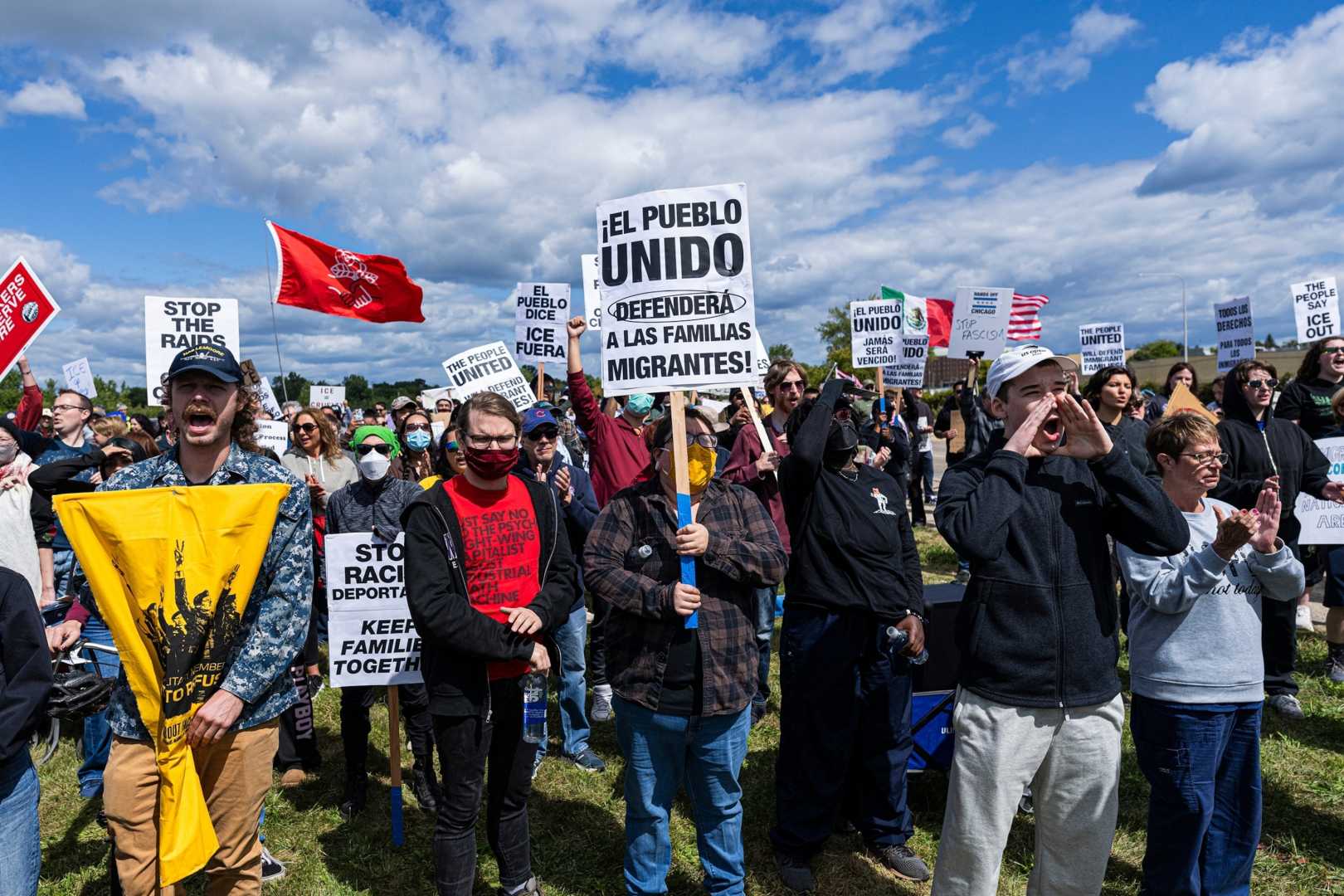 Chicago Protests Immigration Enforcement