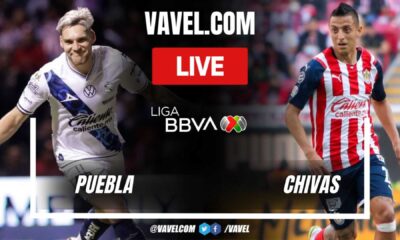 Chivas Puebla Liga Mx Football Match