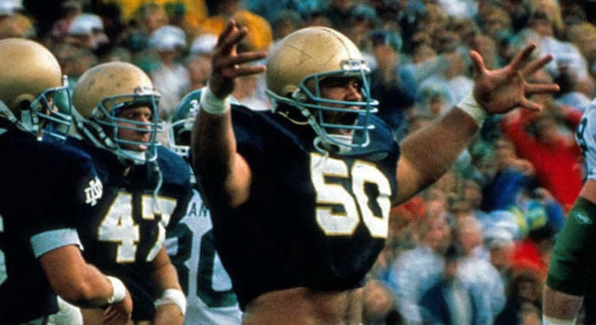 Chris Zorich Notre Dame Football