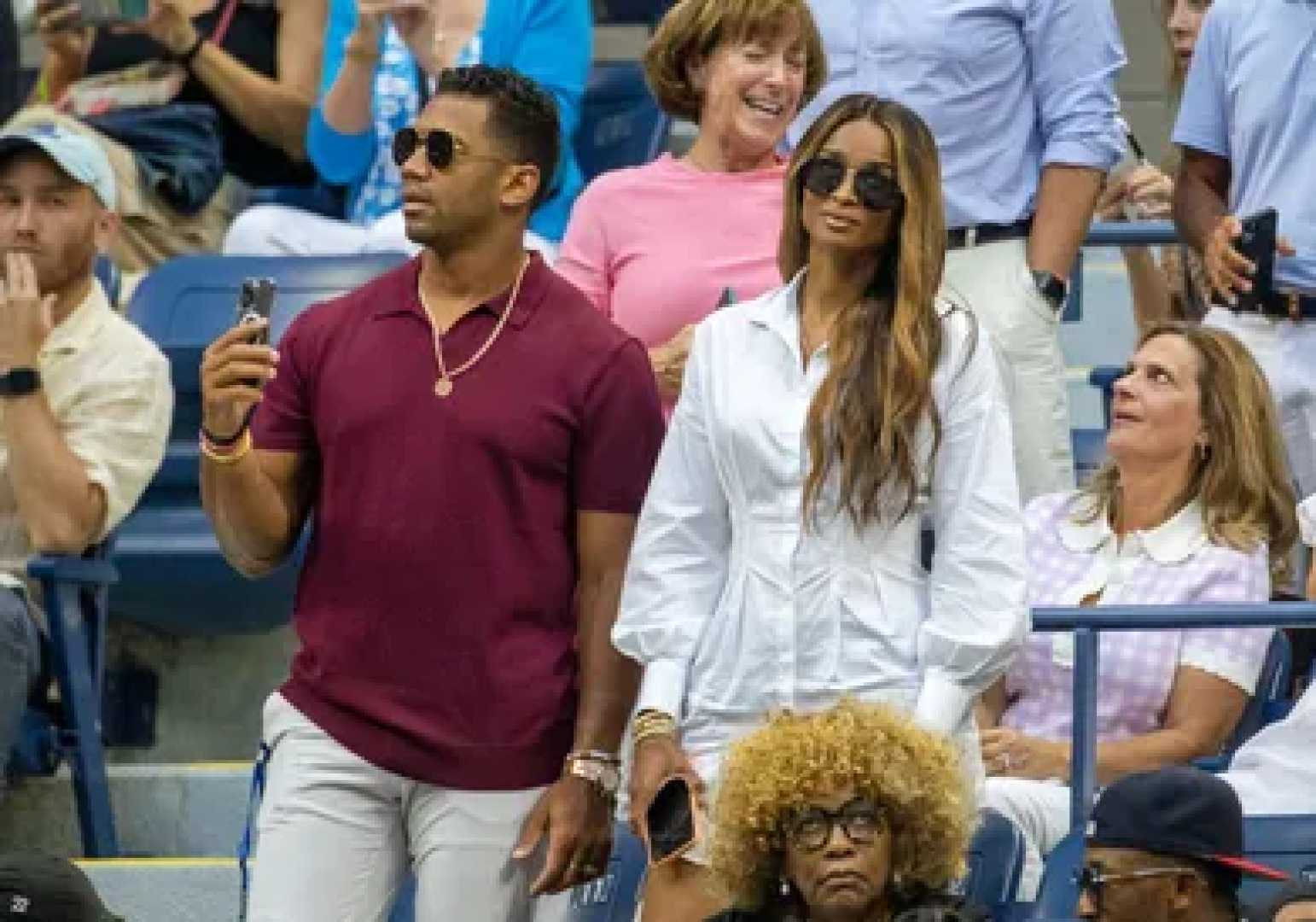 Ciara Family Tennis Match New York City
