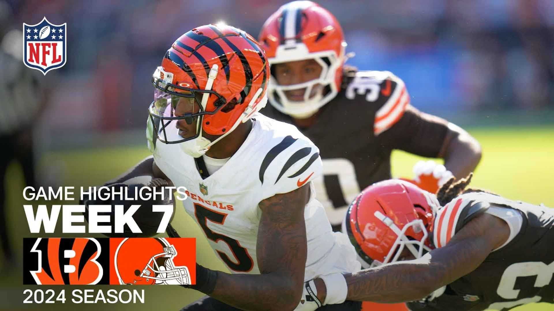 Cincinnati Bengals Vs Cleveland Browns Nfl