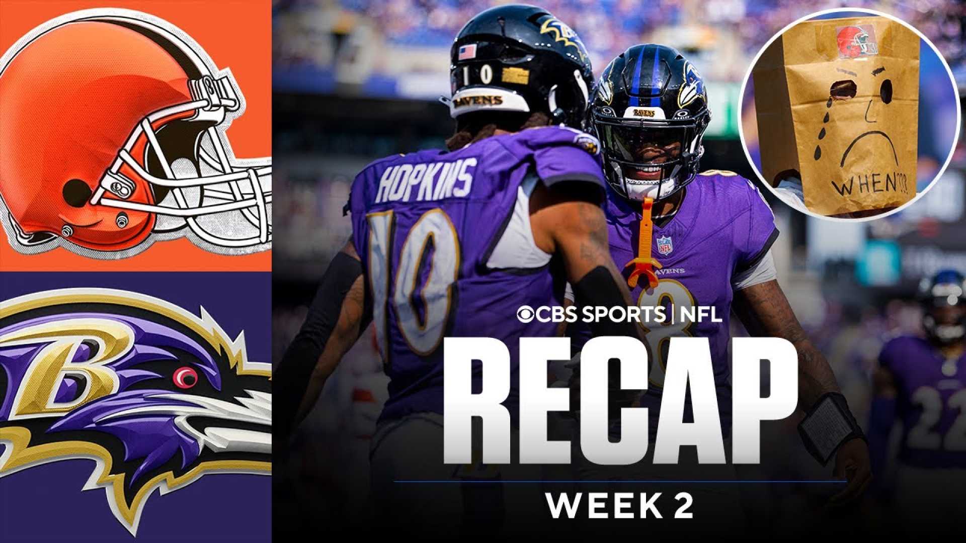 Cleveland Browns Baltimore Ravens Game Summary