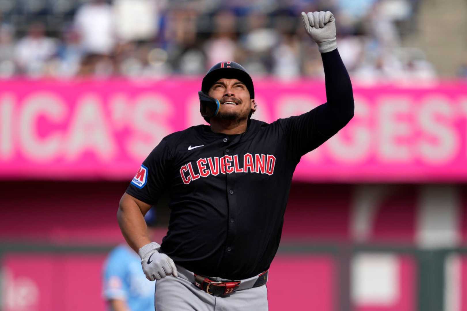 Cleveland Guardians Baseball Players Celebration