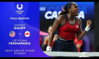 Coco Gauff Leylah Fernandez Tennis Match