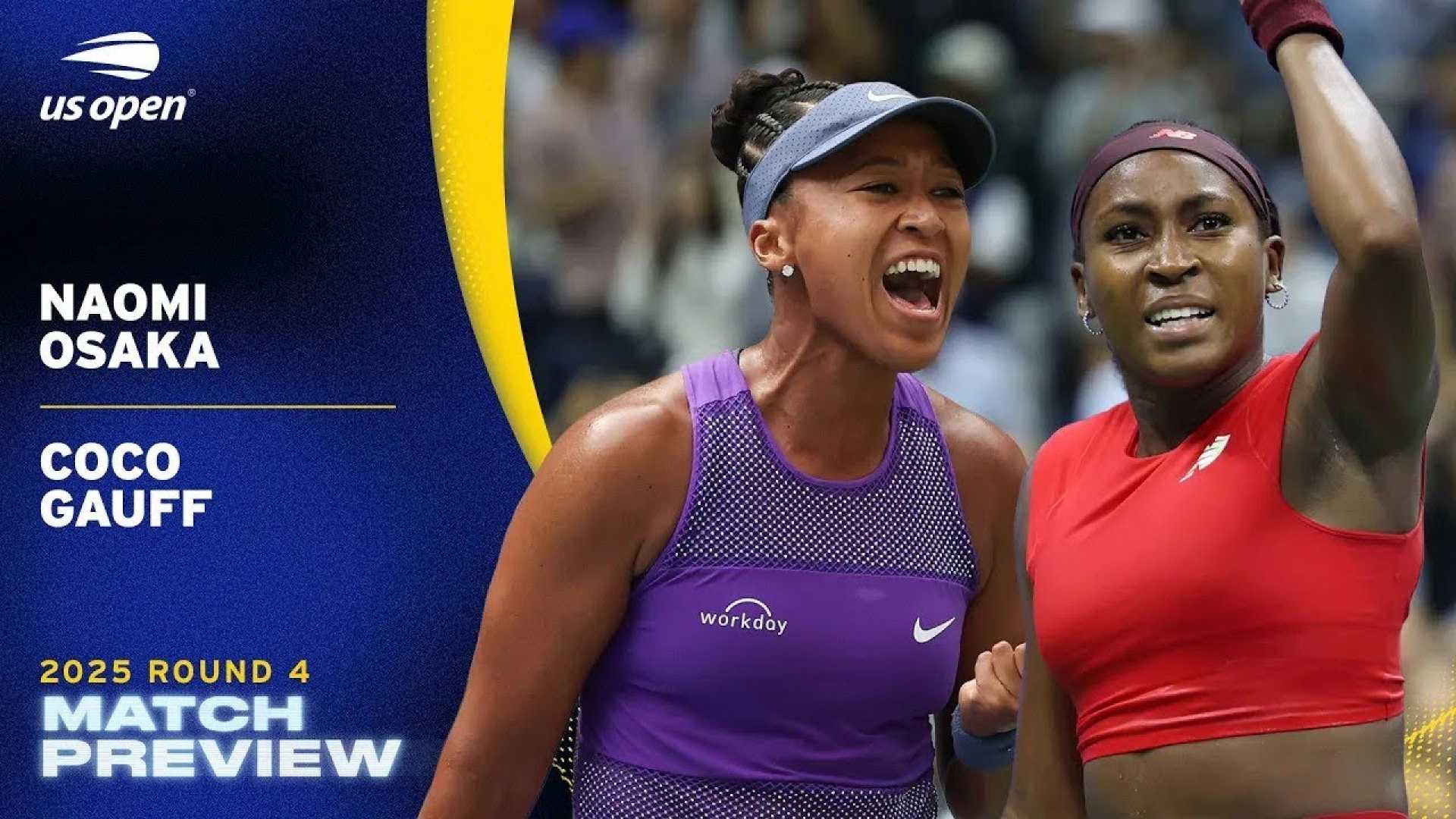 Coco Gauff Naomi Osaka Us Open 2025